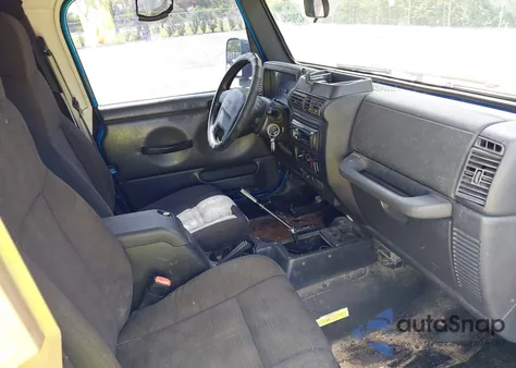 2003 Jeep Wrangler X from USA, damaged, VIN 1J4FA39S33P300294